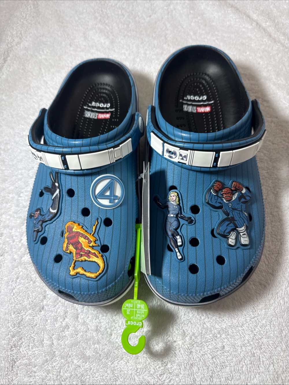 Marvel Crocs Classic Clog Fantastic Four First Steps Men 7 Women 9 211481-90H
